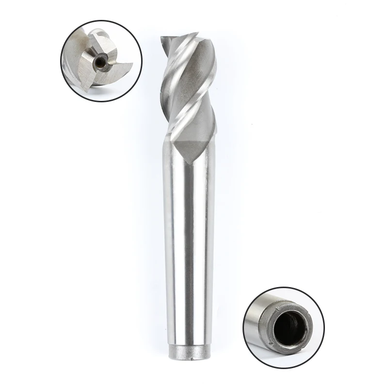High-Speed Steel (HSS) Wood Cutting Tools Customized ODM/OEM Straight Shank Morse Taper Shank End Mill supplier