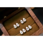 Drop Diamond Earring Wholesale Bling Drop Shape Diamond Stud Earring For Women
