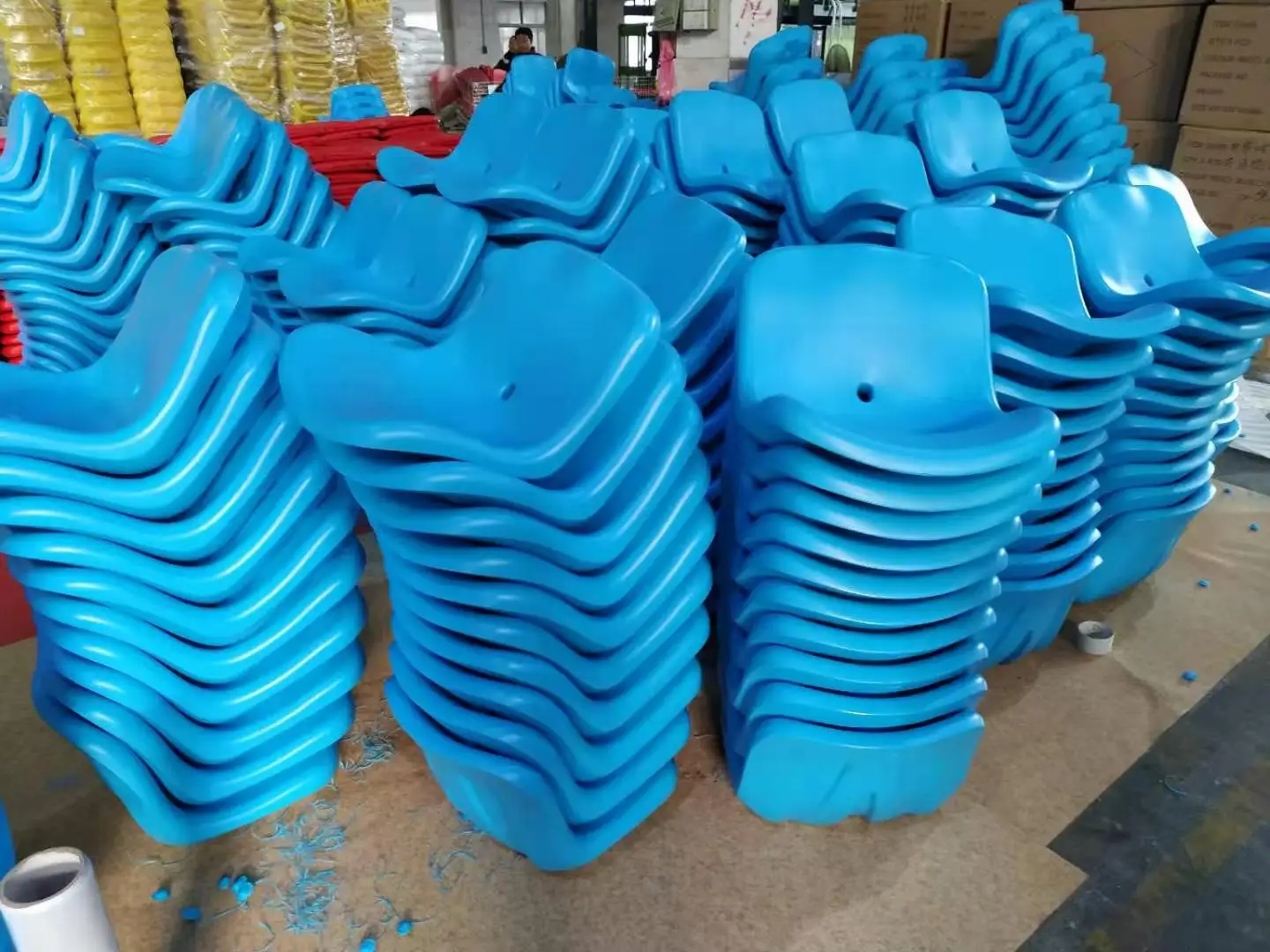 Aluminium Seating System, Stadium New Soft Seats Steel Frame Metal Bleacher 17