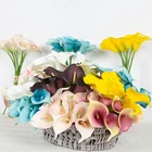 Calla Flower Wedding Decor Real Touch Calla Lily PU Flower Arrangements Artificial Calla Lily Flower
