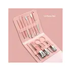 Kit Tools Foot File Set Stainless Steel Pedicure Kit Ladies Nail Art Care Tools Disposable Manicure Kit