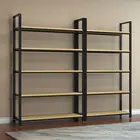 Used PomeloHome Used Gondola Shelf And Trolley Roll Forming Machine Supermarket Storage Racks