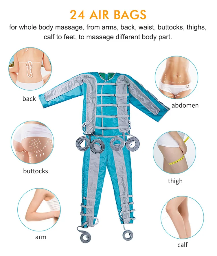 Professional Salon Use Pressotherapy All Body Pressotherapy Suit Pressotherapy Lymphatic Drainage Machine