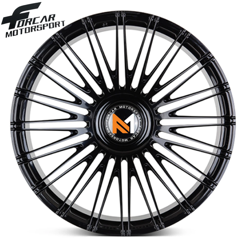 New Multi Spokes Monoblock Forged Wheel Design 15 24 Inch Custom T6061