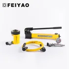 FY-RCH-202 20T Center Hole Hydraulic Cylinder Single Acting Hollow Plunger JACK FOR SALE