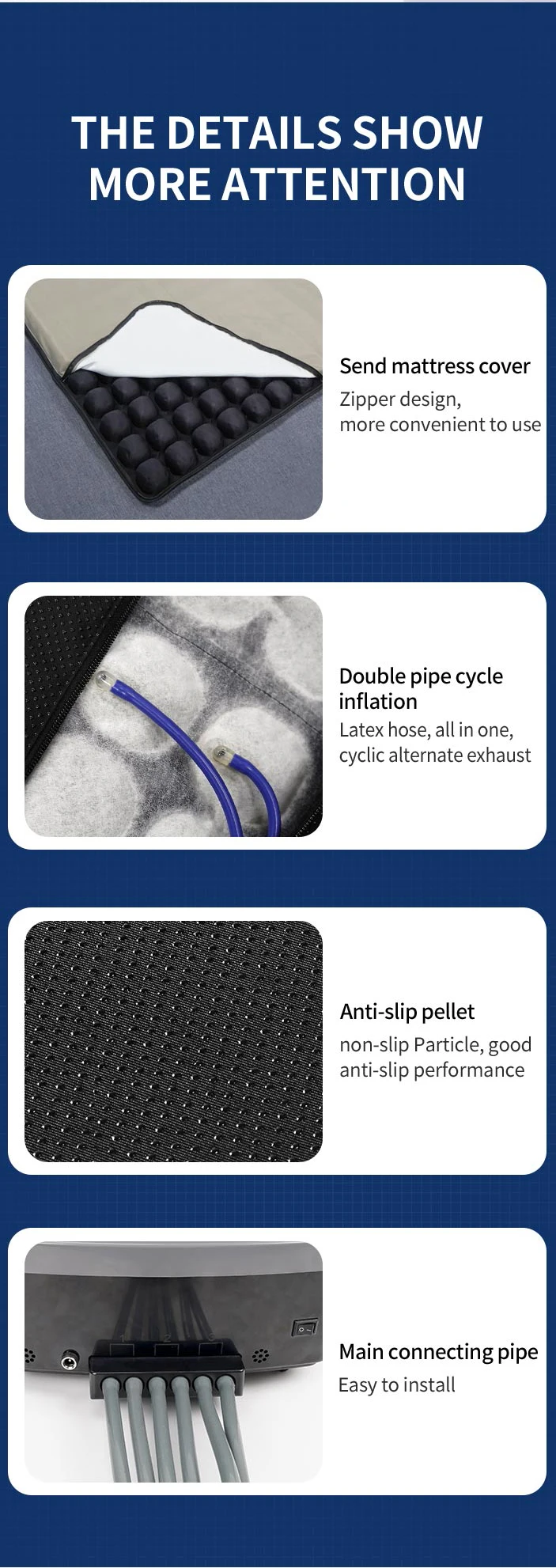 Airbag Pad with Pump, 3D, 220 V, 36W - detail 26