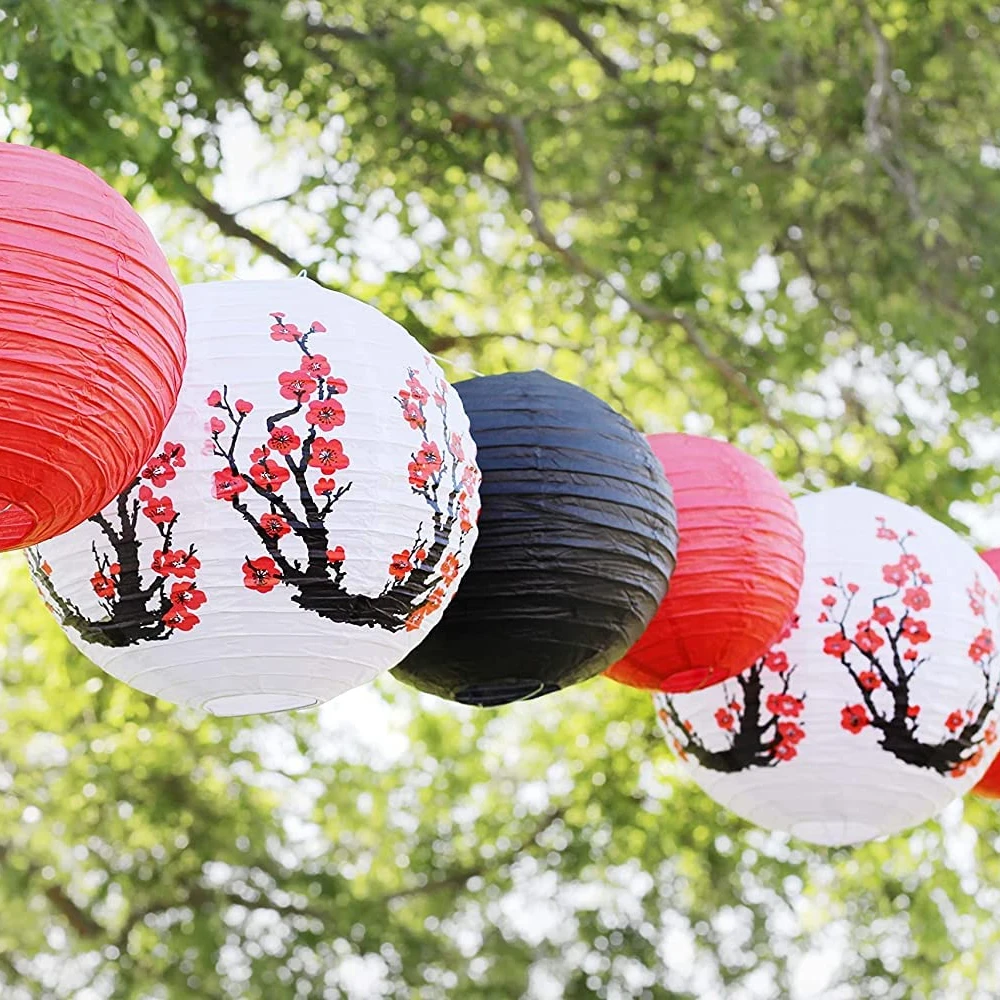 led chinese paper lanterns