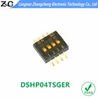 Switch 1.27mm Spacing 4-bit Dip Switch / Toggle Switch Sliding Switch Dshp04tsger Manufacturer Direct