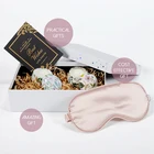 Gift A079 Amazon Hot Sale Eyes Cover Custom Logo Promotional Valentine Day Wedding Luxury Candle Gift Sets For Guests