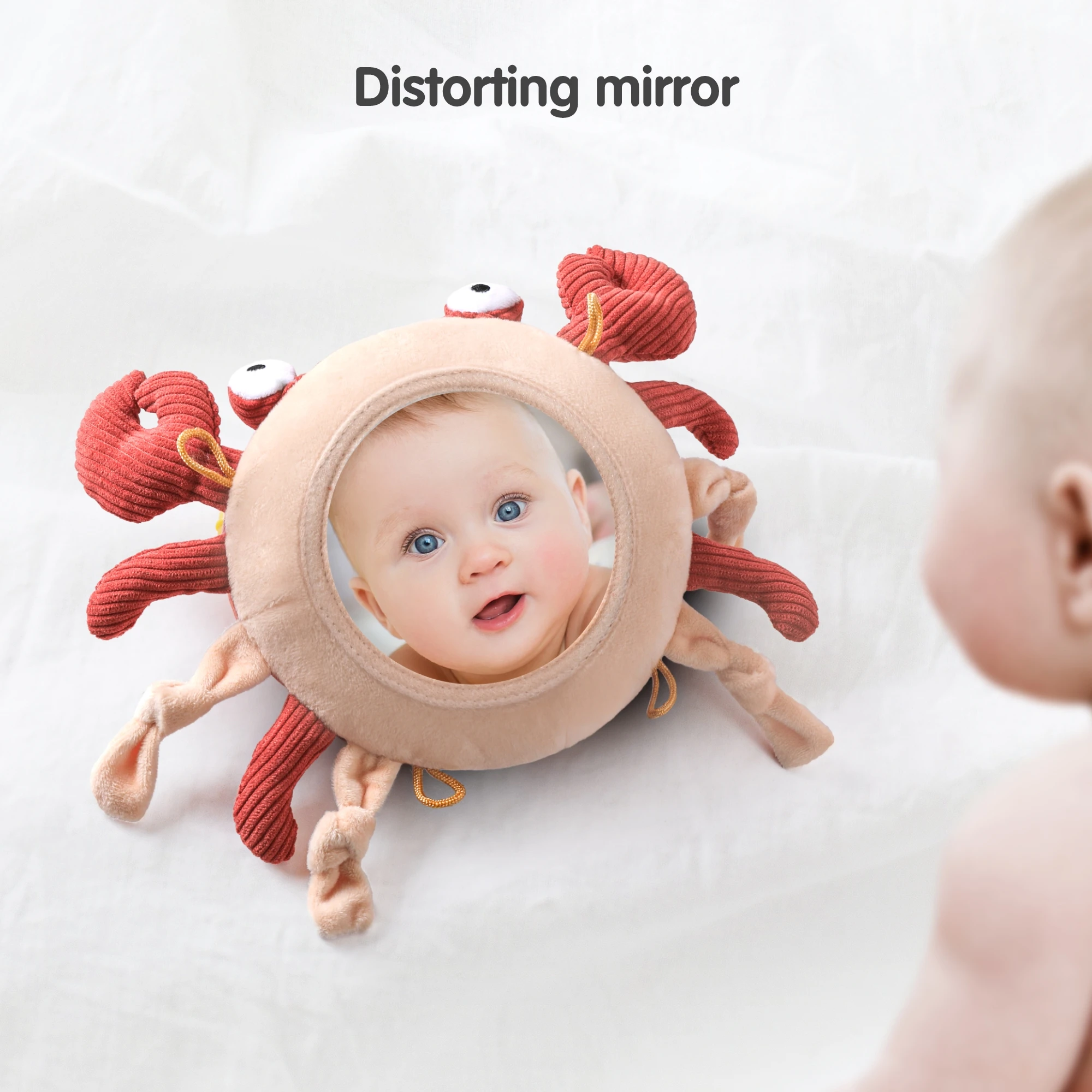 Tumama Kids New Design Animal Baby Toy Crab Mobile Crib Baby Stroller Lathe Hanging Bell Appease Rattle Plush Children's Toys