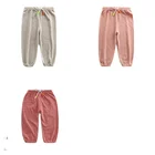 High Quality Girl Pants High Quality Fashion 100 Cotton Sweatpants Jogger Children Kids Girl Pants