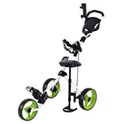 Golf Custom Golf Hand Folding Push Golf Cart Trolley 3 Wheels