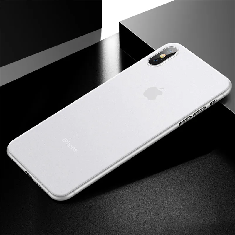 0.3mm Ultra Thin Clear Matte Mobile Phone Case For iPhone 12 11 Pro Max XR XS 12 Mini 7 8 Plus SE 2020 PP Plastic Frosted TPU pc