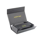 Packaging Closure Cheap Flat Shipping Cardboard Luxury Paper Box Packaging Magnetic Closure Lid Sunglasses Paper Box