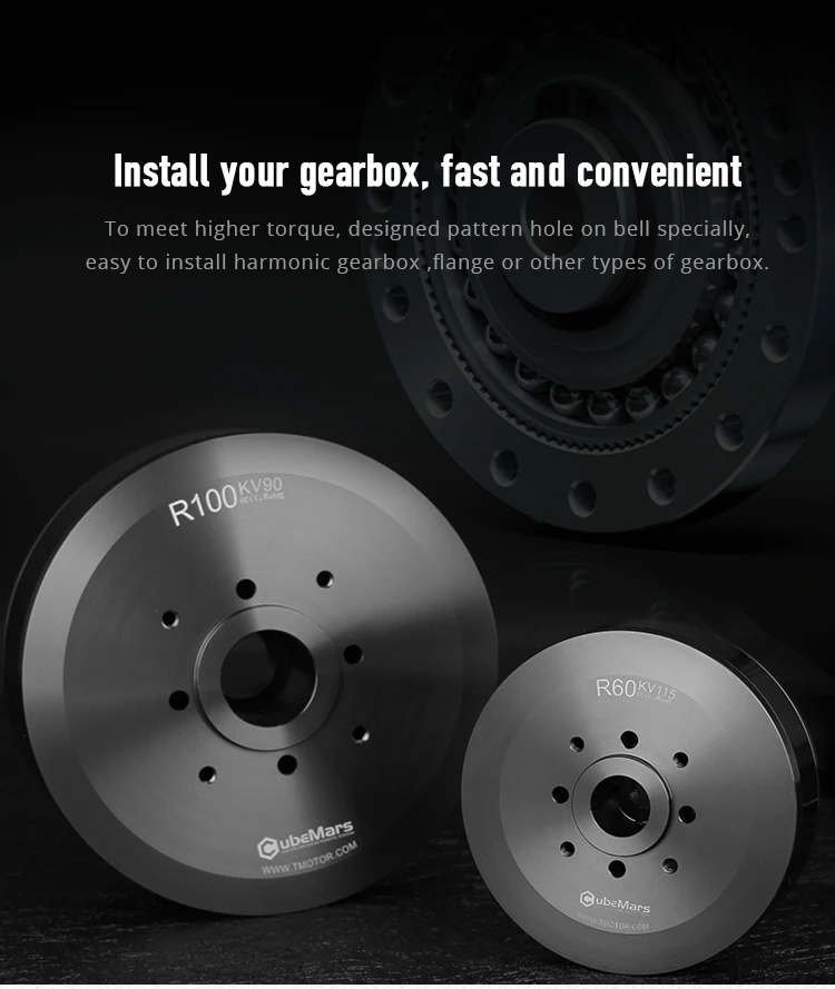 Cubemars-Camera-Stabilizer-R80-Gearbox