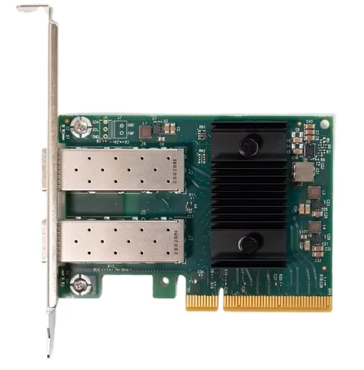 MCX631102AS-ADAT Network Interface Card with 25GbE Dual-Port SFP28 and PCIe 4.0 x8 Support for High-Speed Server Applications