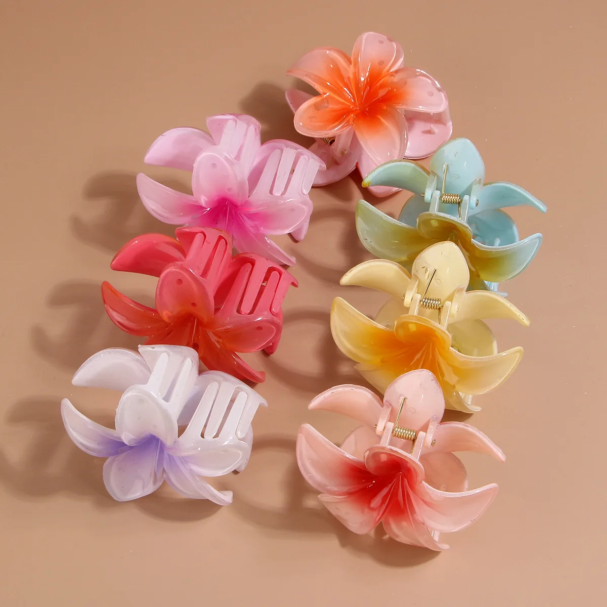 Spring Summer Beach Vacation New Ins Beautiful Plumeria Flower Hair