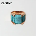 Silver Cubic Silver Plating Wedding Ring Women Jewelry CZ Eternity Band Stack Baguette Cubic Zirconia Finger Ring
