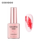 Polish Uv Nail OEM Private Logo Soak Off Uv Gel Nail No Odor And Strong Color Stamping Gel Polish Bottles