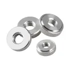 Hot Sals Zinc Plated Knurled Thumb Nut Flat Knurl Thin Thumb Nut