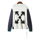 Sweater Kingsun Mohair Angora Fuzzy Men Designer Sweater Clothing Crew Neck Sweater Knitwear Custom Mohair Sweater