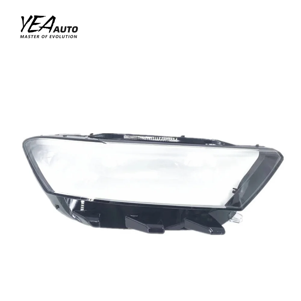 product car headlight glass lampshade cover lens for vw t roc head light lens cover 2018 2021-4