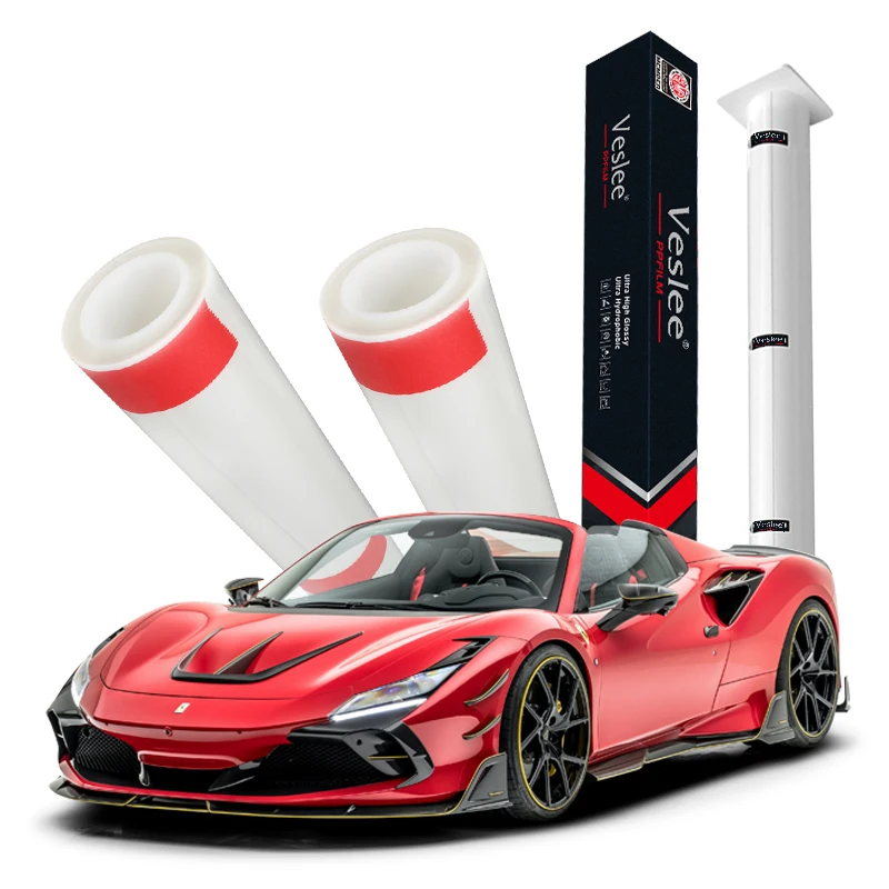 7.5mil Hydrophilic Coating Luxury Design TPU Car Paint Protection PPF Film with 1.52*15M Size
