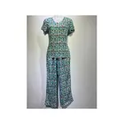 Cotton Pajamas Home Casual Clothes Women Cotton Sleepwear Three-Quarter Sleeve Pajamas
