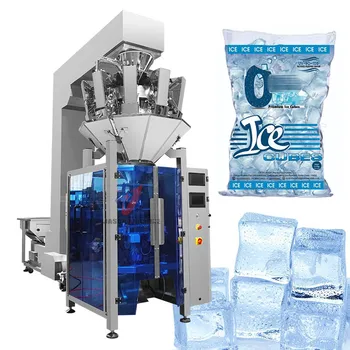 Automatic Weighing Kg Kg Ice Cube Bag Packing Machine Buy Ice Cube