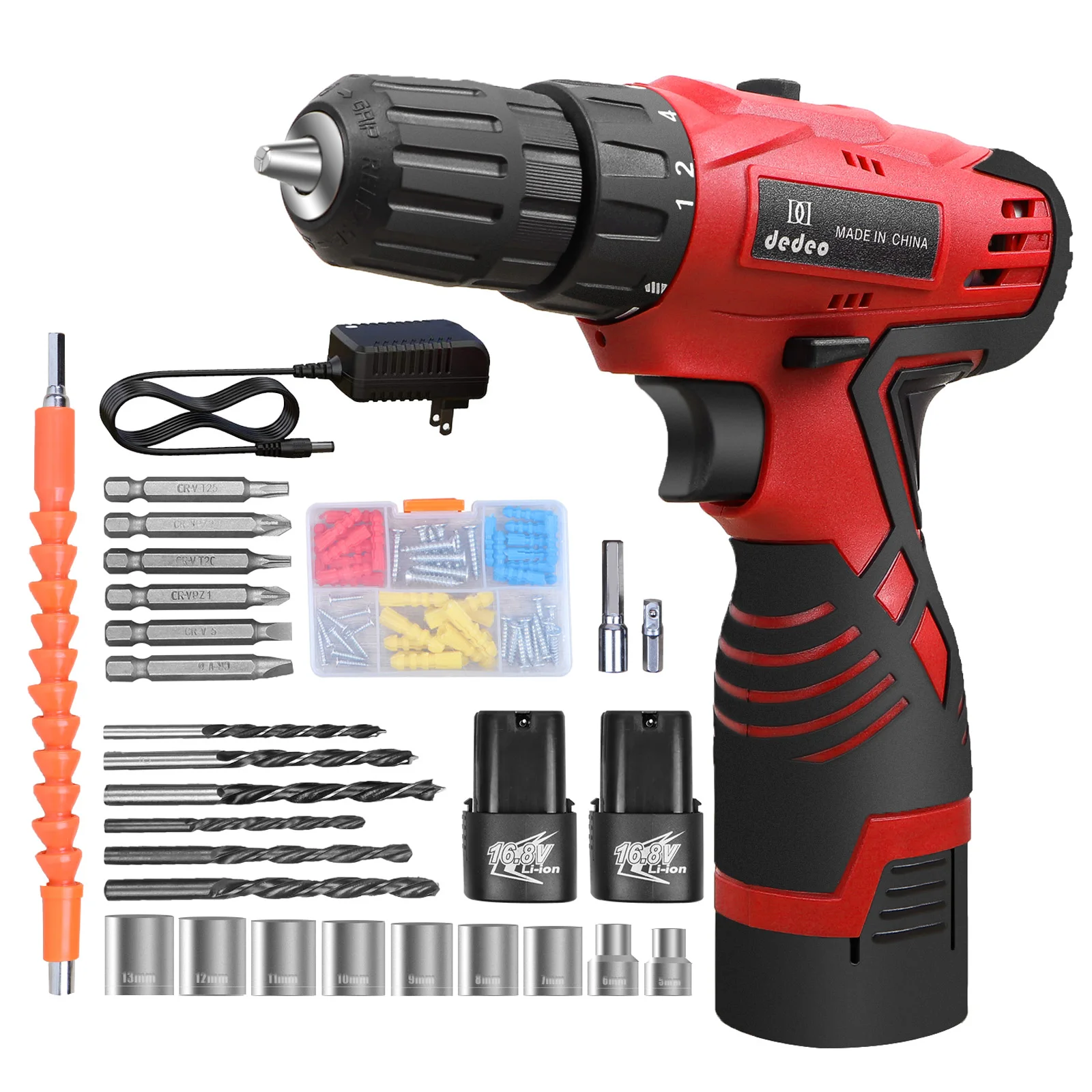 Tools Kit Socket Screwdriver Set 