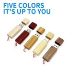 Free Flash Factory Provide Free Sample Custom Logo Houten Usb Stick 64 GB Flash Drive