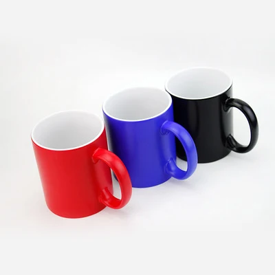 New Style Professional Manufacturer Sublimation 11oz Mug customized logo color changing Ceramic Coffee mug