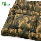 Print Hitex Men's Fashion Casual Padded Vest Stand Collar Camouflage Print