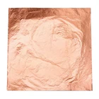 Metal Metal Foil Genuine Pure Copper Leaf Paper For Furniture