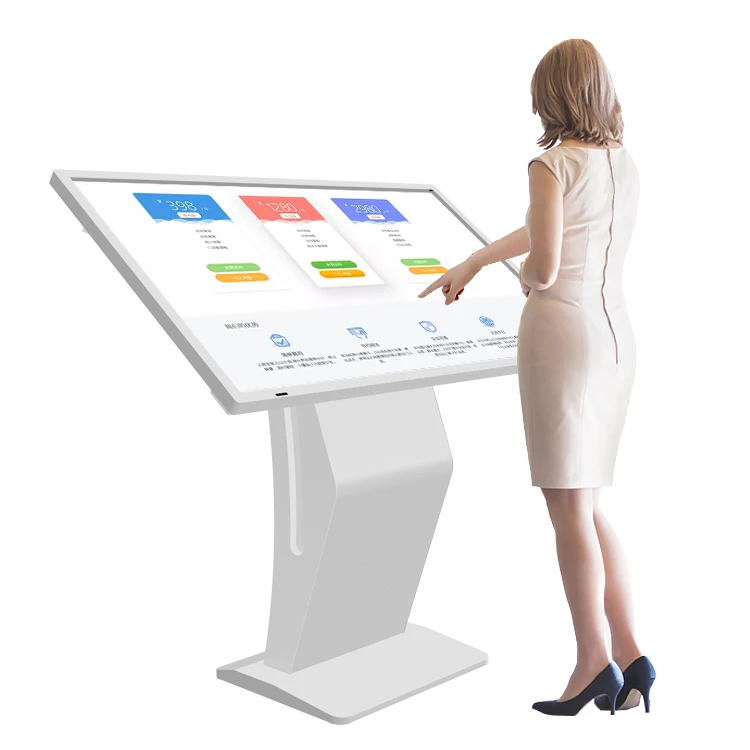 touch screen kiosk with camera