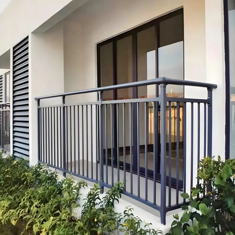 Galvanized Pipe Rod Railing Inox Balustrade for Balcony Railings and Handrails Stair Application Modern supplier