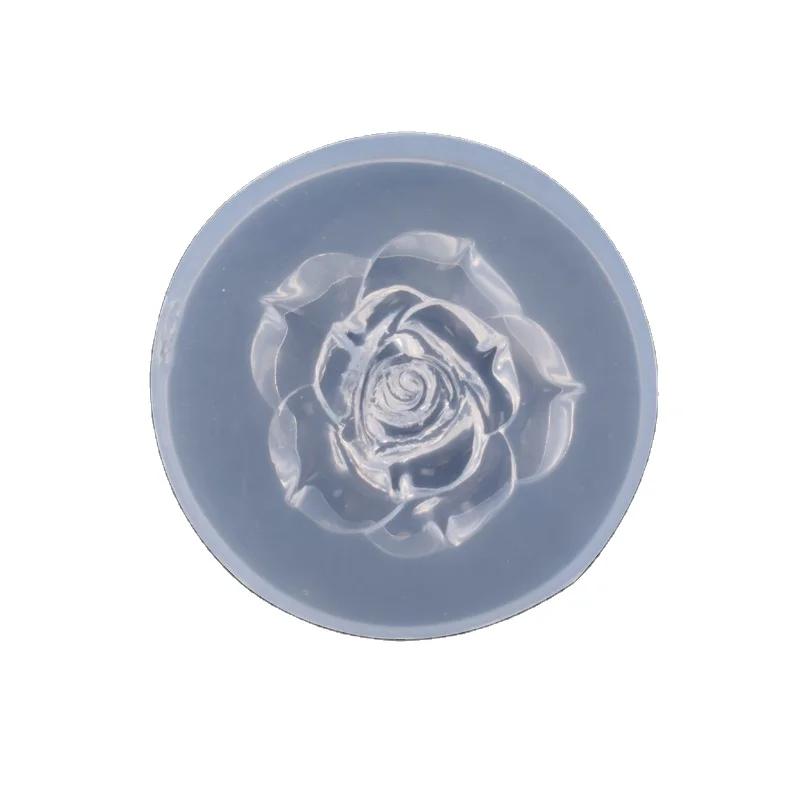Resin Liquid Silicone Candle Molds for Candle Making DIY Flower Gypsum Ornament Soap Jewelry Necklace Crafting Mold