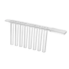 Combs Good Quality Clear Polypropylene Accurate Precision 8-Strip Tip Combs