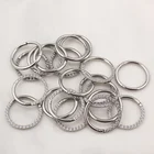 Ring Piercing ASTM F136 Titanium Zirconia Gem Stone Daith Ear Nose Clicker Ring Body Piercing Jewelry