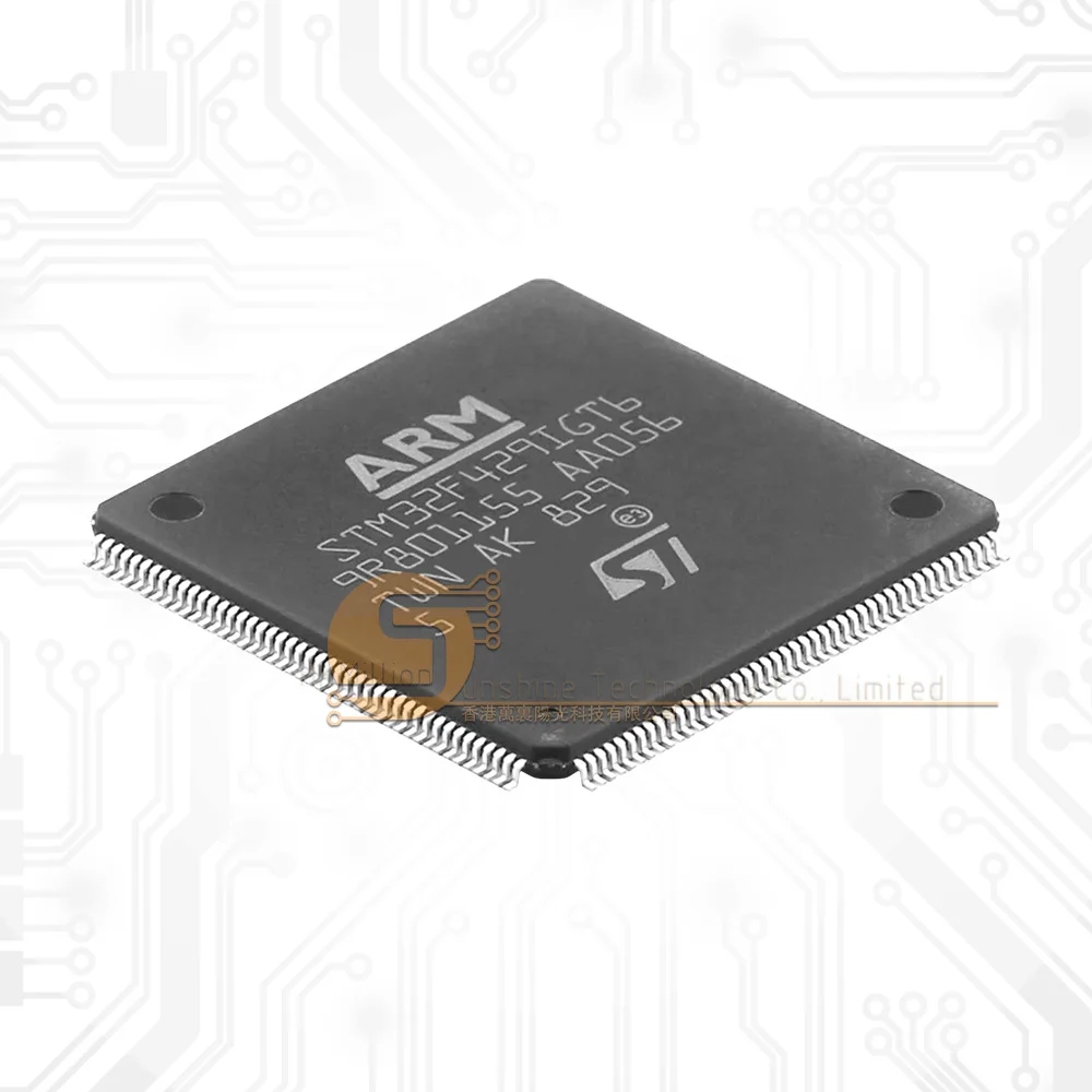 product stm32f429igt6 arm cortex m4 microcontroller lqfp176 for high end embedded systems tft displays industrial hmi-0