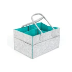 Diaper Custom High Quality Diaper Caddy Organizers Baby Felt Diaper Caddy Basket