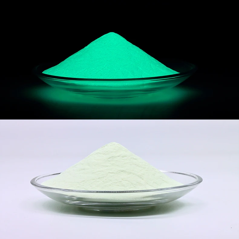 Glow In The Dark Pigment Powder Strontium Aluminate Powder Luminous