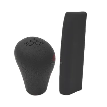 Non-slip automotive manual silicone gearshift head knob handle bar protector cover for Tesla