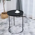 Metal Side Table Side Table Luxury Metal Round Modern Sofa Side Table Small Coffee Table For Living Room Furniture