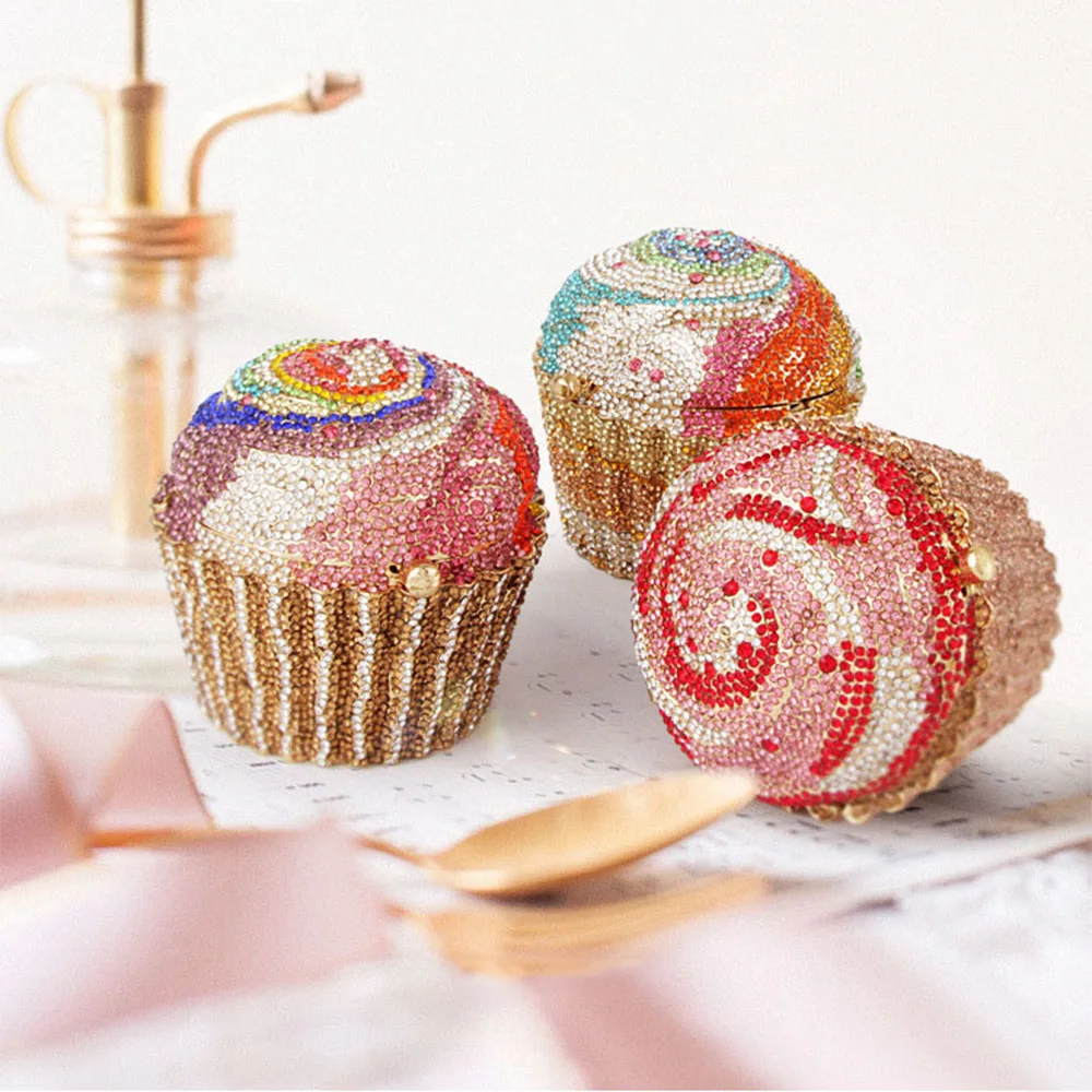 Crystal Cupcake Purse atelieryuwa.ciao.jp