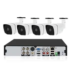 H264 4CH AHD Bullet 1080P CCTV CMOS Camera Video Surveillance System