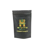 Printed Plastic Bags Sample Custom Printed Black Zipper Lock Foil Mylar Smell Proof Plastic Food Bags Free Sample