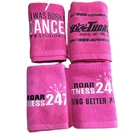 Custom Made Sweat-absorbent And Durable Various Pink Cotton Gym Sports Towels
