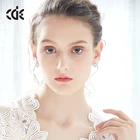 Diamond Stud Stud Silver Earrings Dancing CZ Diamond Moving Stone Sterling Silver Stud Earrings For Women