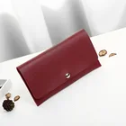 Purse Clutch Woman Pink Wallet Girls Stylish Thin Purse Cheap Black Wallet Handbag Clasp Clutch Bag